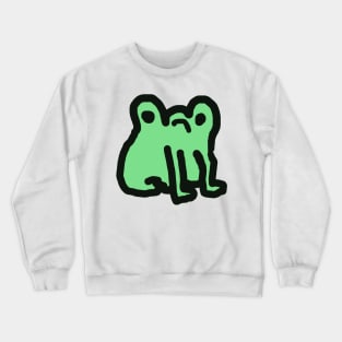 Pouting Frog Crewneck Sweatshirt